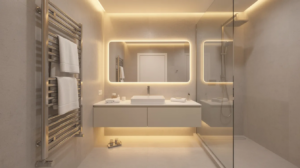 Badezimmer Sanierung mit Wärmetec